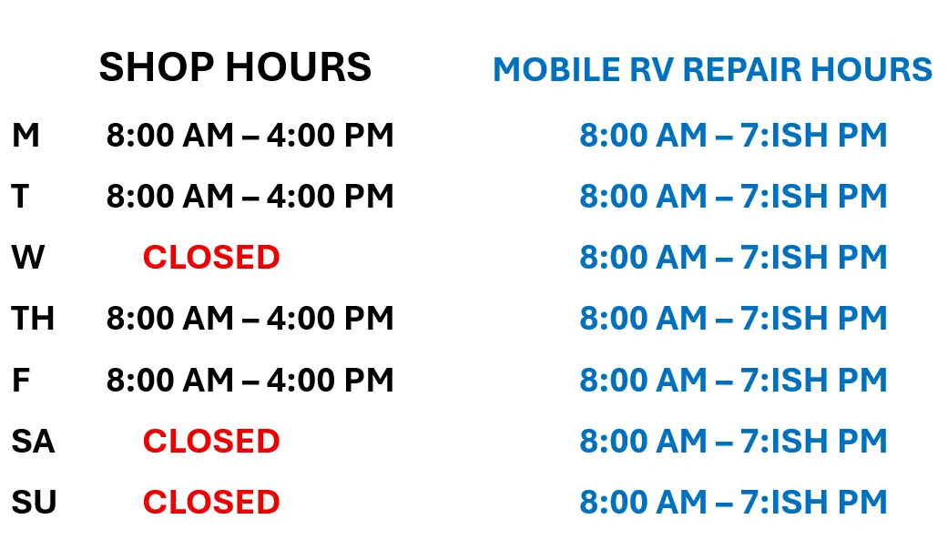 411 Express, LLC, RV repair in Madisonville