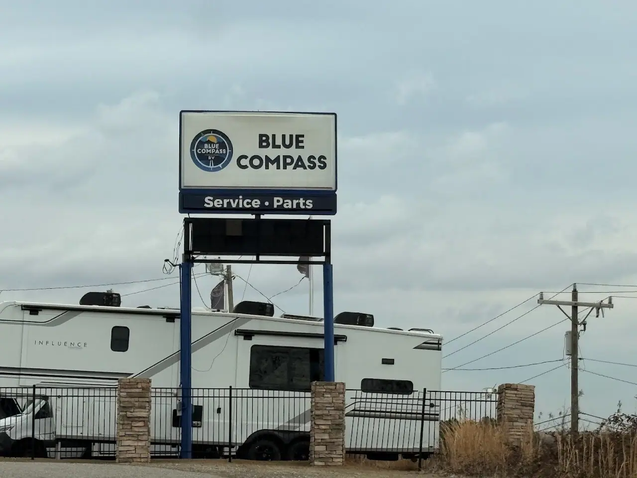 Blue Compass parts and service, RV repair in Duncan