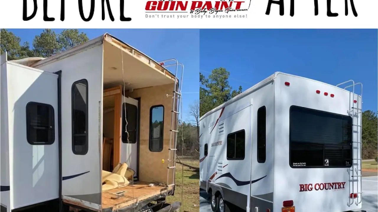 Guin Paint & Body, RV repair in Tignall