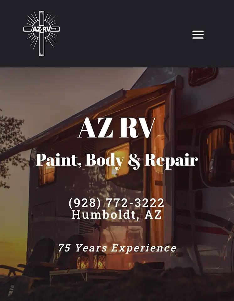 AZ RV 316, RV repair in Dewey