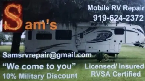 Sam's RV Repair, RV repair in Smithfield