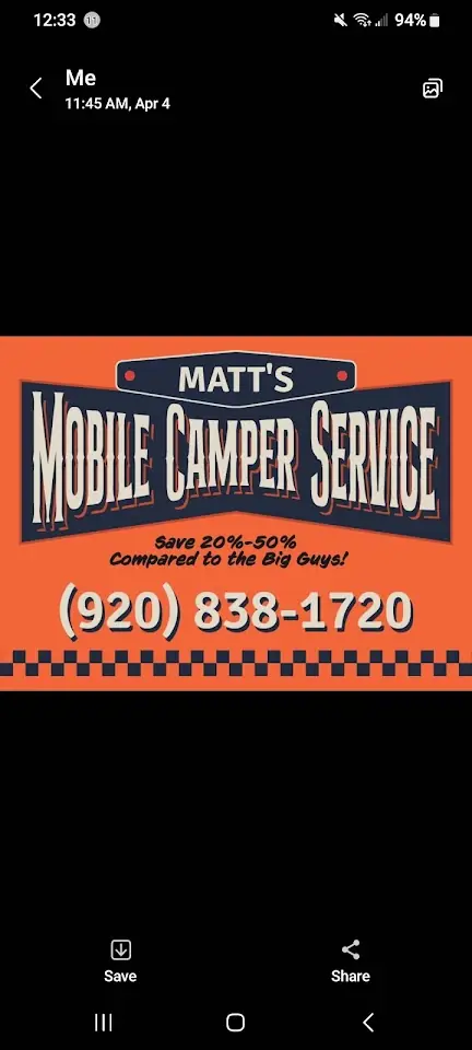 Matt's Mobile Camper Service, RV repair in Newton