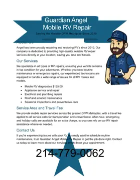 Guardian Angel Mobile RV Repair LLC photo 3