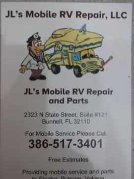 JL's Mobile RV repair LLC. in Bunnell, FL