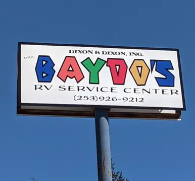 Dixon & Dixon Inc. dba: Baydo's RV Service Center in Milton, WA