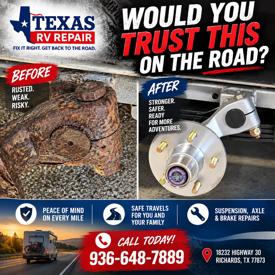 Texas RV Repair Shop, RV repair in Richards