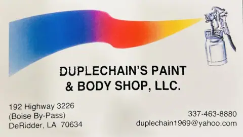 Duplechain's Paint & Body Shop in DeRidder, LA