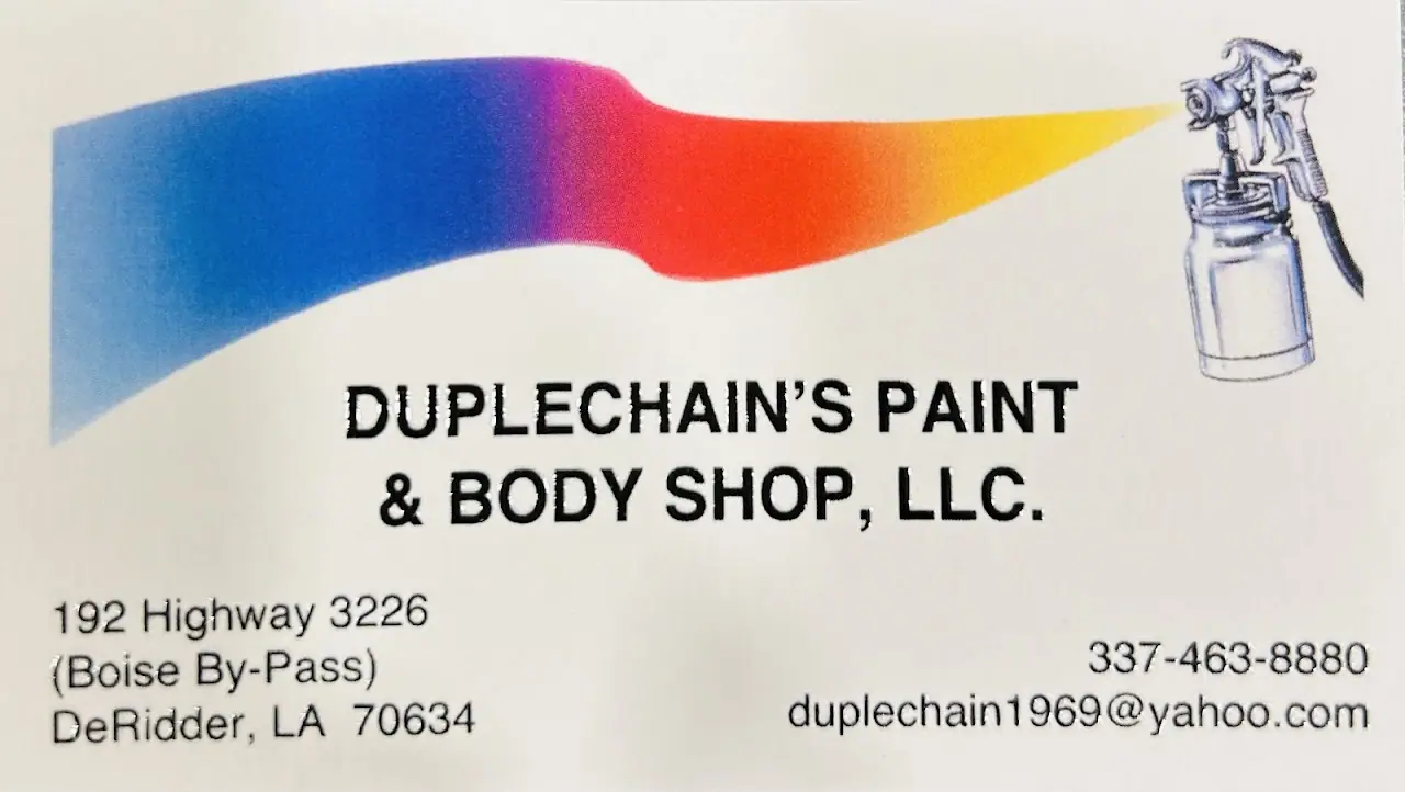 Duplechain's Paint & Body Shop, RV repair in DeRidder