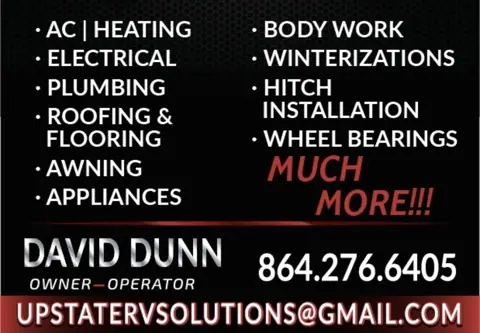 Upstate RV Solutions in Pendleton, SC
