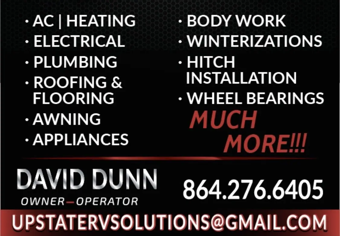 Upstate RV Solutions, RV repair in Pendleton