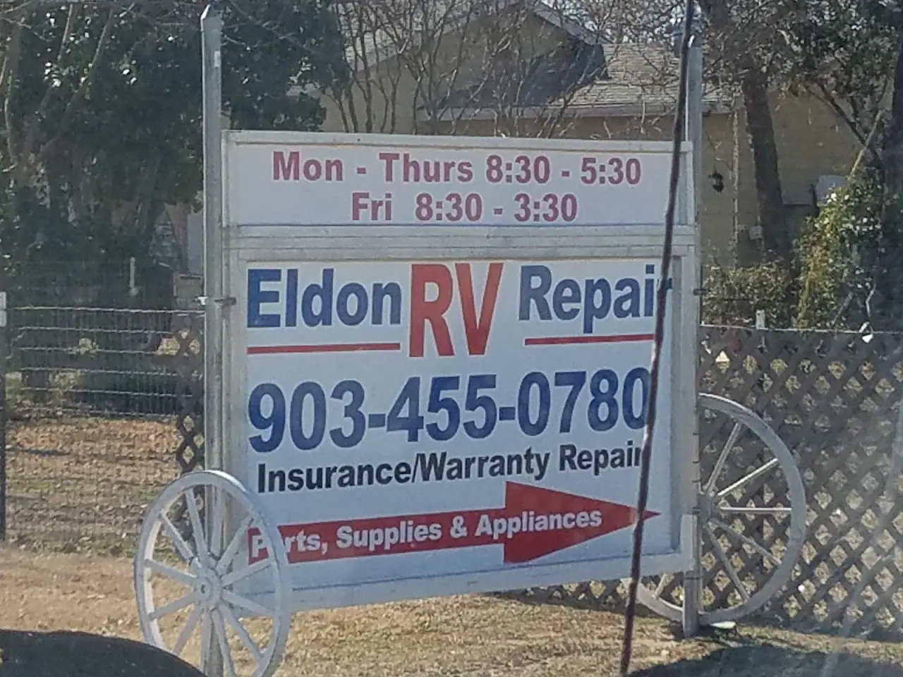 Eldon RV Repair, RV repair in Greenville