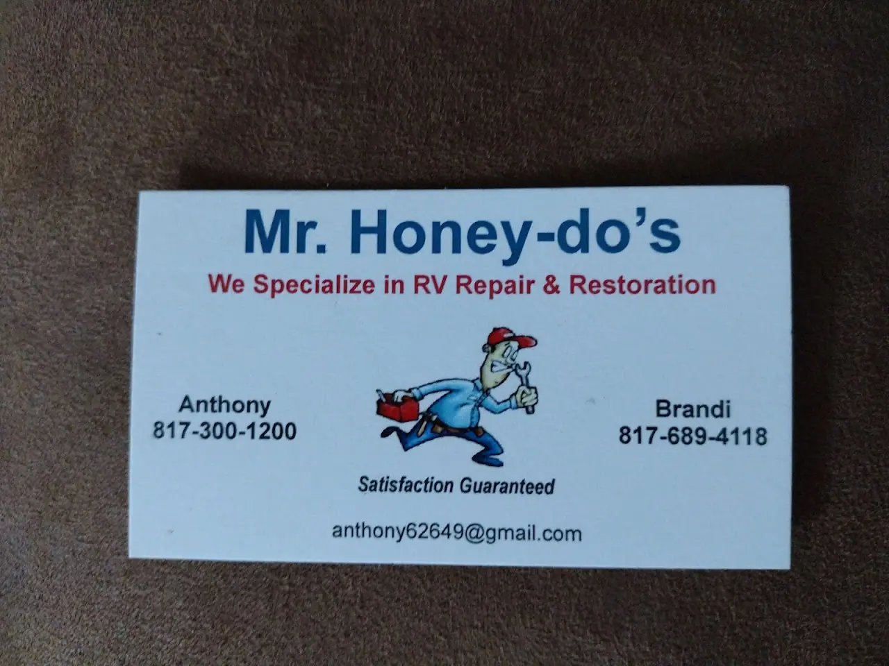 Mr. Honey-do's, RV repair in Millsap