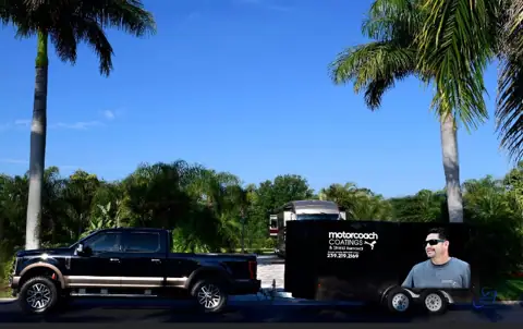 Motorcoach Coatings & Shield Removal photo 2