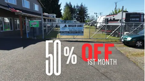 Wiser Lake RV & Boat Storage in Lynden, WA