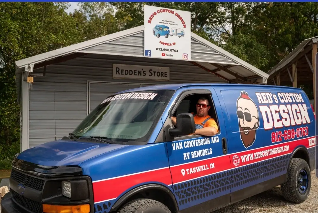 Red's Custom Design, RV repair in English