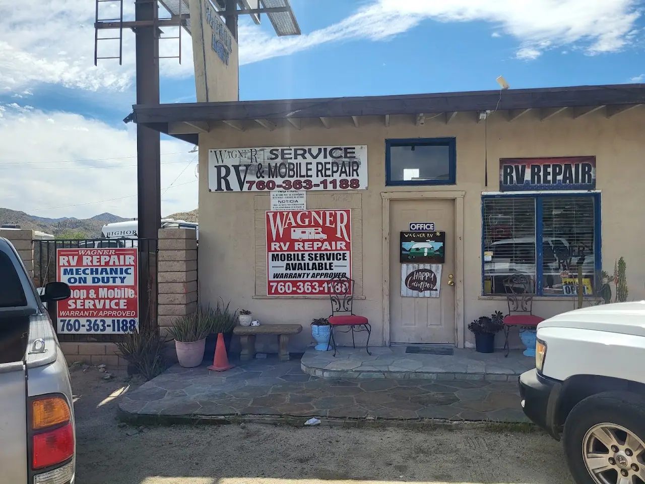 Wagner RV Repair, RV repair in Morongo Valley