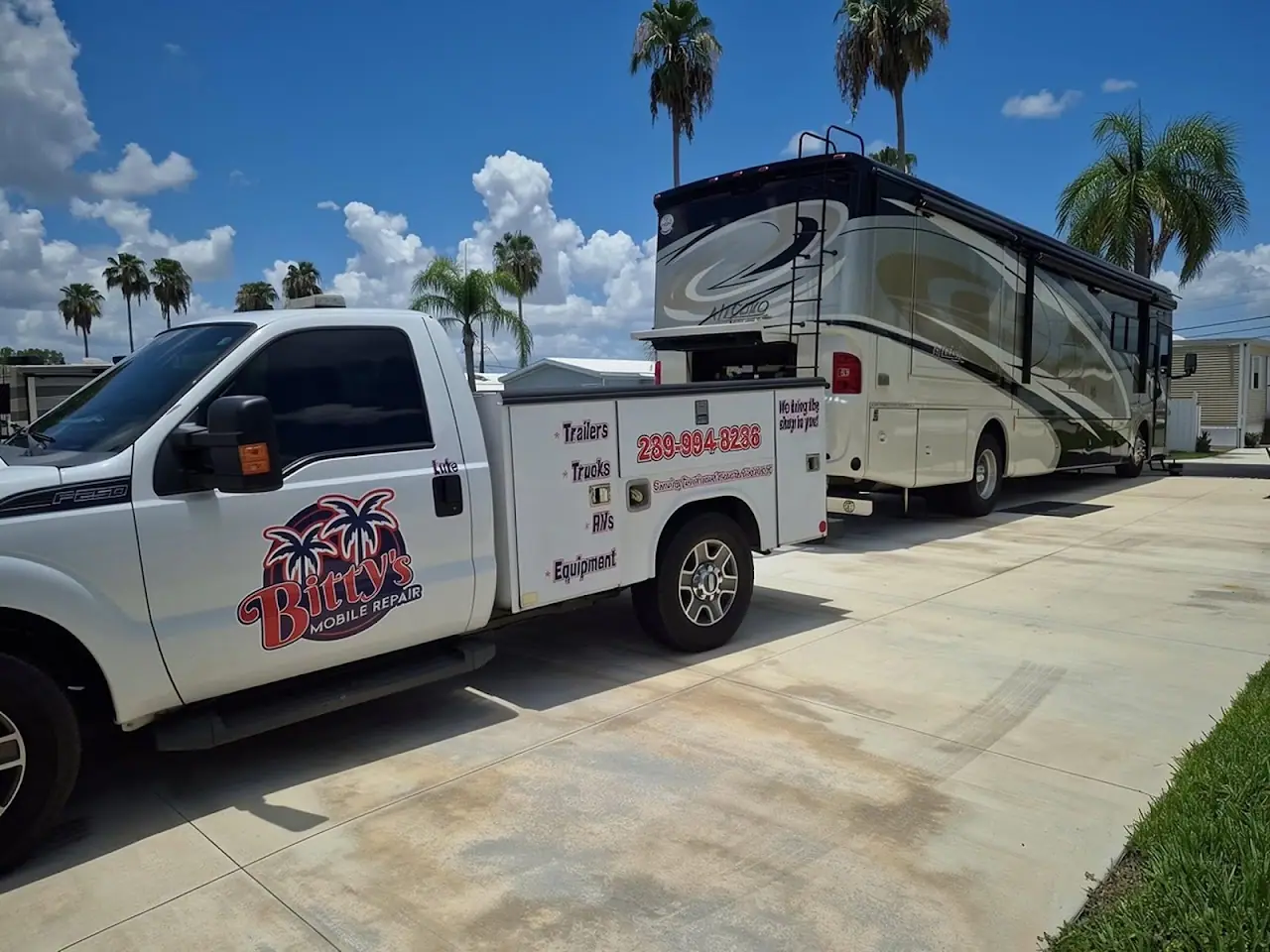 Bitty's Mobile Truck, Trailer & RV Repair, RV repair in Fort Myers