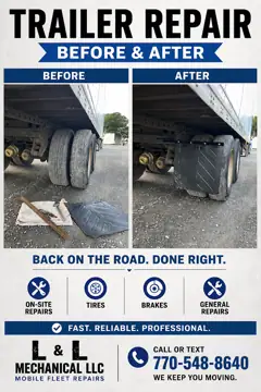 L and L Mechanical LLC, Mobile Truck & Trailer Roadside Assistance and Repairs photo 3
