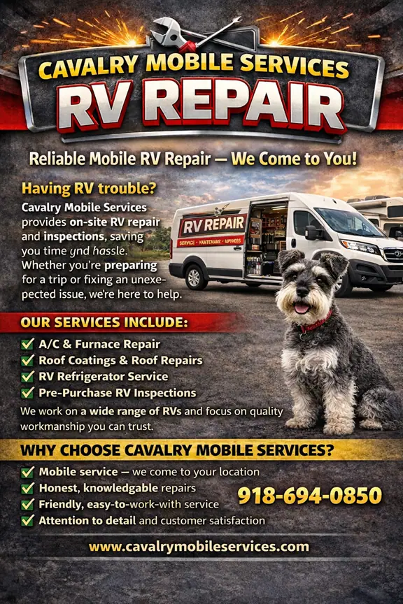 Cavalry Mobile Services LLC, RV repair in Maysville